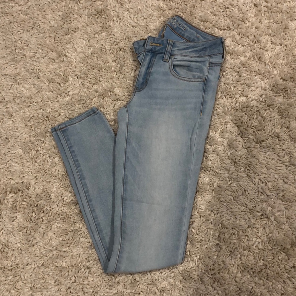American Eagle Jeans Light Wash Jegging